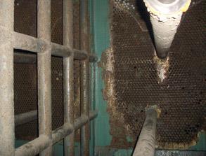 受腐蚀的管板 受腐蚀的管板